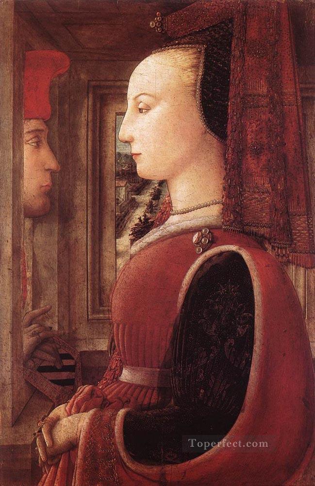 男と女の肖像 ルネサンス フィリッポ・リッピ油絵
